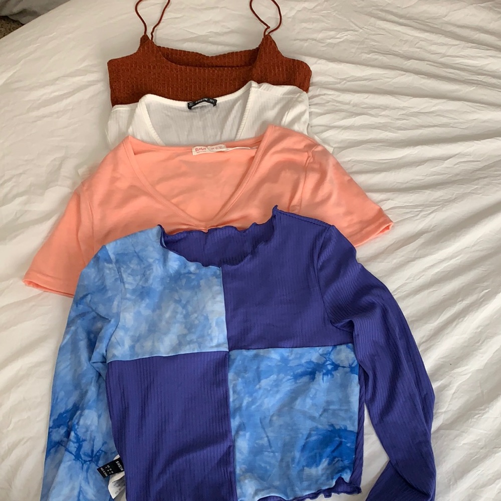 4 pack of crop tops